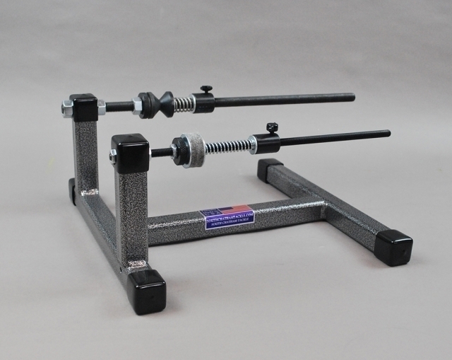 Super Spooler Heavy Duty Line Spool Silver Black Metallic South